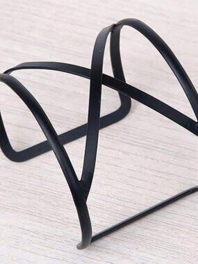 'X' Black Cuff Bracelet